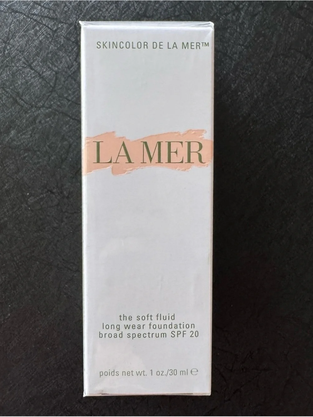 La Mer The Soft Fluid Long Wear Foundation Shade 140 Alabaster SPF20 NIB 30ml